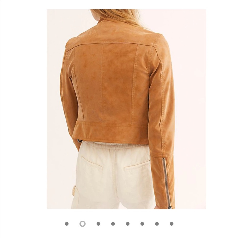 NWT | Free People Fenix Moto Jacket Large - Picture 2 of 8